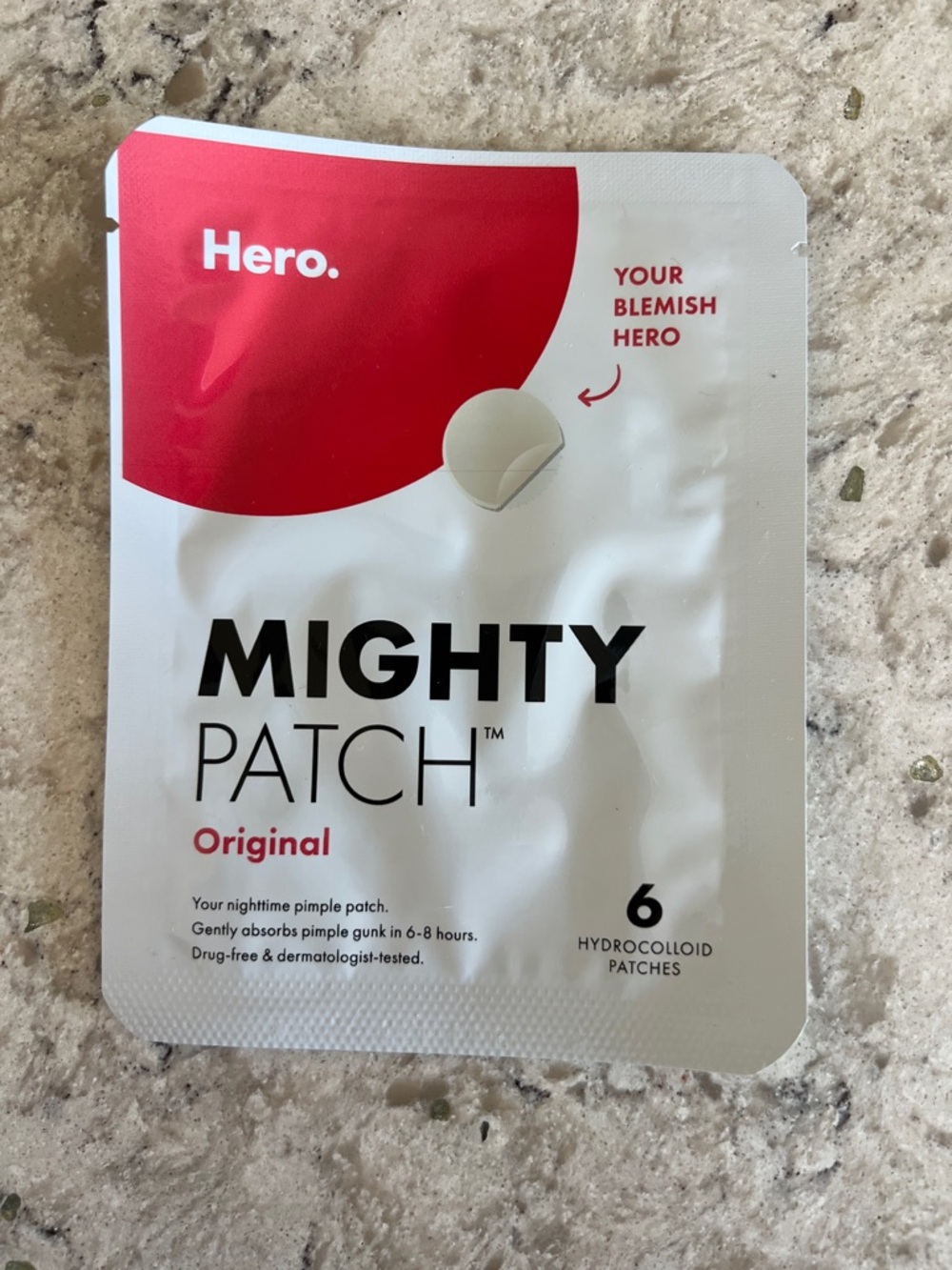 4/$14 Hero Mighty Patch Original - 6 Hydrocolloid Patches